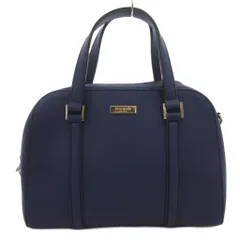 ケイトスペード KATE SPADE 2WAY ハンドバッグ ショルダー クロスボディ ロゴ 紺 ネイビー /FF