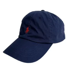 POLObyRalphLauren(ポロラルフローレン) キャップ 59cm - ネイビー コットン