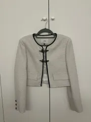 ETMON バックル ツイード ジャケット