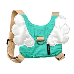 新品 《保育士推奨》MILASIC ナビキッズハーネス クリームソーダ 迷子紐 リュックみたいに背負える 飛び出し防止 ハーネス こども ひも 迷子防止グッズ 安全ベルト セーフティーハーネス 幼児 児童 1歳 2歳 3歳 お出かけ 公園 旅行 通園 プレゼン