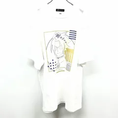 【新品/訳アリ】[印象NB] arma bianca アルマビアンカ Tシャツ メンズ 3XL XXXL 4L 白 綿100% arma bianca SHAMAN KING lette-graph T シャーマンキング マルコ TVアニメ 半袖のサムネイル