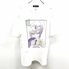 【新品/訳アリ】[印象NB] arma bianca アルマビアンカ Tシャツ メンズ L 白 綿100% arma bianca SHAMAN KING lette-graph T シャーマンキング 道蓮 タオレン TVアニメ 半袖 丸首のサムネイル