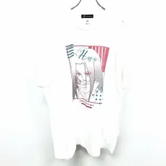 【新品/訳アリ】[印象NB] arma bianca アルマビアンカ Tシャツ メンズ XXL 2XL 3L 白 綿100% SHAMAN KING TVアニメ シャーマンキング Hao ハオ lette-graph 半袖のサムネイル