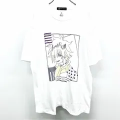 【新品/訳アリ】[印象NB] arma bianca アルマビアンカ Tシャツ メンズ XL 白 綿100% SHAMAN KING TVアニメ シャーマンキング ファウスト世 lette-graph 半袖のサムネイル