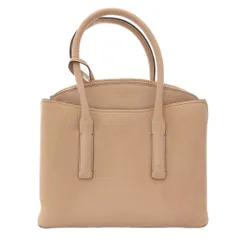 ケイトスペード KATE SPADE MD SATCHEL/MARGAUX 2WAYバッグ ショルダー ハンドバッグ レザー ロゴ ベージュ /FF
