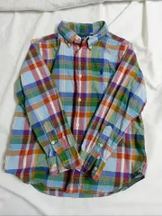 キッズ POLO RALPH LAUREN(ポロラルフローレン) チェックシャツ サイズ 5 5歳前後