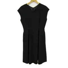 エフデ ワンピース トップス ノースリーブ Vネック レディース 9サイズ ブラック ef-de 【中古】