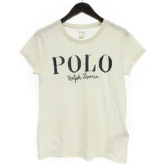 ポロ ラルフローレン POLO RALPH LAUREN Tシャツ 半袖 ロゴ ホワイト S 250502E ■GY14