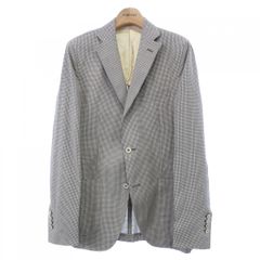 極美品 チルコロ 最高級リネン100% ストレッチ ジャケット 50