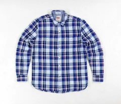 リーバイス スタンダードフィット フランネル シャツ チェック柄 M