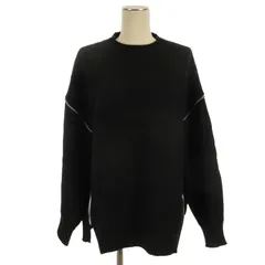 イェッカヴェッカ YECCA VECCA 配色 ライン ニット セーター ブラック F