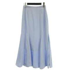 センスオブプレイス バイ アーバンリサーチ Sense of Place by Urban Research マーメイドナロー スカート ロング ブルー 250909E ■FF