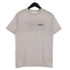 パタゴニア Patagonia Tシャツ 半袖 アウトドアウェア プリント ライトブルー XS 251028E