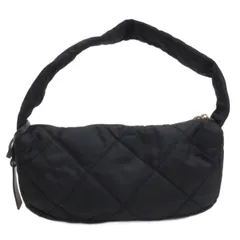 マルコマージ MARCO MASI キルティング ハンドバッグ ブラック