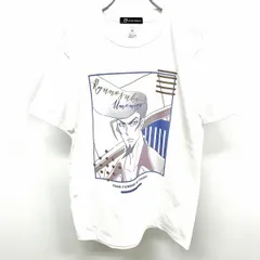 【新品】[印象N] arma bianca アルマビアンカ Tシャツ メンズ M 白 綿100% コットン arma bianca SHAMAN KING lette-graph T シャーマンキング 梅宮竜之介 アニメ 半袖 丸首のサムネイル