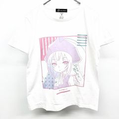 [신품] [인상 N] arma bianca T 셔츠 SHAMAN KING 샤먼 킹 아이언 메이든 쟌느 lette-graph 둥근 반소매 면 100 % M 화이트 여성