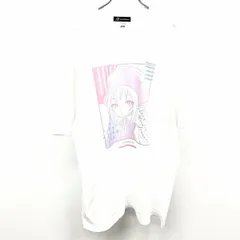 【新品】[印象N] arma bianca アルマビアンカ Tシャツ メンズ XXXL 3XL 4L 白 綿100% SHAMAN KING シャーマンキング アイアンメイデンジャンヌ lette-graph 半袖のサムネイル