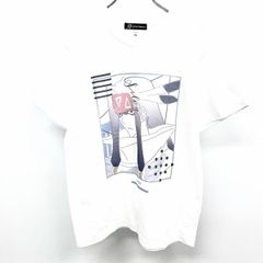 [신품] [인상 N] arma bianca T 셔츠 TV 애니메이션 SHAMAN KING 샤먼 킹 패치족 실바 lette-graph 반소매 면 100% XL 2L LL 화이트 레이디스