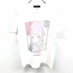 【新品】[印象N] arma bianca アルマビアンカ Tシャツ メンズ S 白 綿100% SHAMAN KING TVアニメ シャーマンキング アイアンメイデンジャンヌ lette-graph 半袖のサムネイル