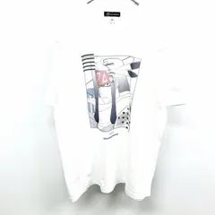 【新品】[印象N] arma bianca アルマビアンカ Tシャツ メンズ XXL 2XL 3L 白 綿100% SHAMAN KING TVアニメ シャーマンキング パッチ族 シルバ lette-graph 半袖のサムネイル