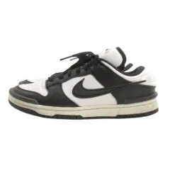 ナイキ NIKE ダンクロー ツイスト スニーカー DZ2794-001 24cm ブラック ホワイト 260309E ■GY12