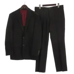 メンズビギ MEN'S BIGI CROWDED CLOSET スーツ セットアップ テーラード ジャケット シングル パンツ スラックス ブラック 3