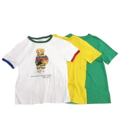 ポロ ラルフローレン POLO RALPH LAUREN ポロベア Tシャツ 半袖 3点セット 150 M ■TC
