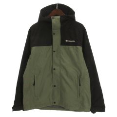 Columbia マウンテンパーカー オリーブグリーン Sサイズ メンズ - メルカリ