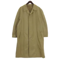 コムデギャルソンオムドゥ COMME des GARCONS HOMME DEUX 90’s ステンカラーコート ロング DC-95003M AD1989 カーキ M ■FF