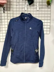 ルコックスポルティフ レディース ネイビー ブルゾン ジャケット XS 弱起毛