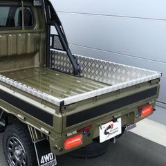 ハイゼットトラック用アルミリアバンパー - メルカリ
