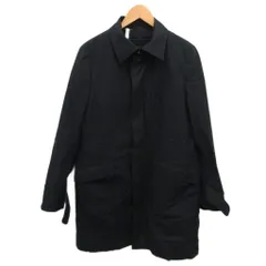 タケオキクチ TAKEO KIKUCHI ステンカラーコート ロング丈 ライナー付き 黒 ブラック ■YHS11