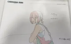 チェンソーマン レゼ編 11週目 特典 レゼ 原画 1枚 (傷)