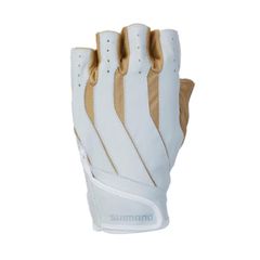 OGASAKA GT/W エルゴグリップ グローブ Oサイズ ホワイト／ゴールド
