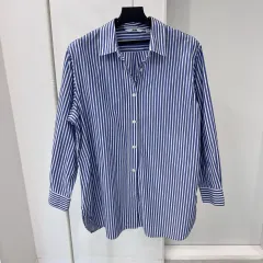 ユニクロ ストライプ シャツ