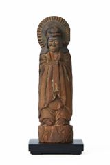 骨董 自然木の大黒天 民衆仏 一刀彫 木彫り 木偶 神像 民間信仰 民芸 