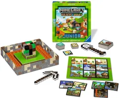 新品 Ravensburger（ラベンスバーガー） ボードゲーム マインクラフト：ビルダーズ&バイオーム ジュニア 24750 9 対象年齢 5歳~ 【テーブルゲーム、マイクラ、マイクラゲーム、プレゼント（誕生日/クリスマス）】のサムネイル