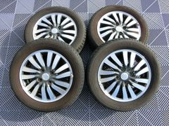 846] 日産純正 14インチ アルミホイール 14×4.5J +50 PCD100 ハブ径 約 