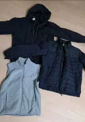 冬トップス 作業着 (ベスト+分離型アウター)