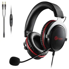 新品 エレコム ゲーミングヘッドセット 有線 両耳オーバーヘッド 2m モデル ブラック HS-G40BK