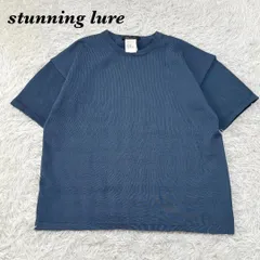 【美品】 stunning lure ポリエステルワイドカットソーS ネイビーのサムネイル