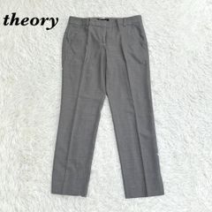 Theory セオリー センタープレスパンツ グレー X0 日本製 - メルカリ