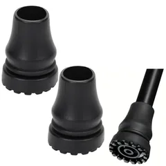 【新着商品】交換用杖先ゴム 杖先替えゴム 19mm 2個入 杖先ゴム 替えゴム 滑り止め 交換用 松葉杖 先端キャップ 衝撃吸収 歩行スティック先端 安定 転倒防止 快適な突き心地 杖先 替えゴム 耐摩耗 滑りにくいのサムネイル