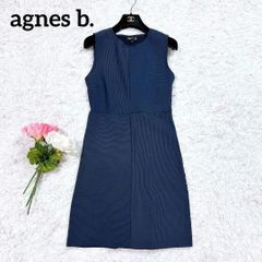 美品】agnes b. アニエスベー プリーツドッキングワンピース size3
