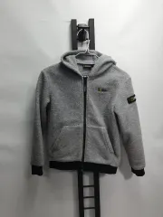 ナショナルジオグラフィック キッズ フリース シープスキン ボア フリース フード ジャケット グレー 130