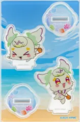 【中古】アクリルスタンド・アクリルパネル プリルン1＆2 「映画キミとアイドルプリキュア♪ お待たせ!キミに届けるキラッキライブ! ミニアクリルスタンドVol.1」