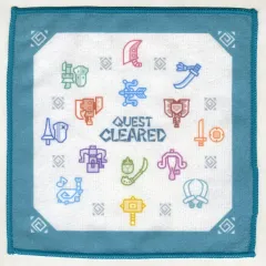 【中古】タオル・手ぬぐい QUEST CLEARED コントローラー＆マウスクリーナー 「一番くじ モンスターハンターワイルズ」 F賞