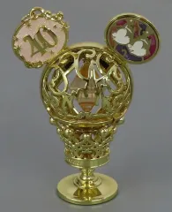 【中古】置物・装飾品 モーメンツゴーラウンド(ルミナスゴールド/ディズニー・ファンティリュージョン!/チップとデール/ロイヤルタイプ) 「東京ディズニーリゾート40周年 “ドリームゴーラウンド”」 東京ディズニーリゾート限定