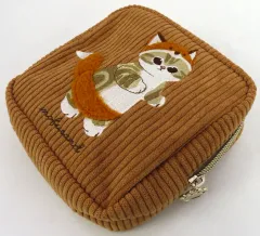 【中古】バッグ きつね 刺繍ボアシリーズ ボックスポーチ 「mofusand」