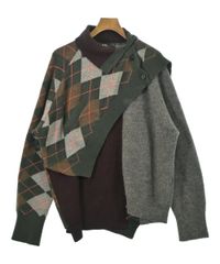 takato 着用類似 kolor ニットポロシャツ 美品】kolor ドッキングニット ポロ takato着用色違い カラー - メルカリ